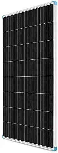 2PCS 100 Watt Solar Panels, 12 Volt Monocrystalline, High-Efficiency Module PV Power Charger for RV Battery Boat and Other Off-Grid Applications