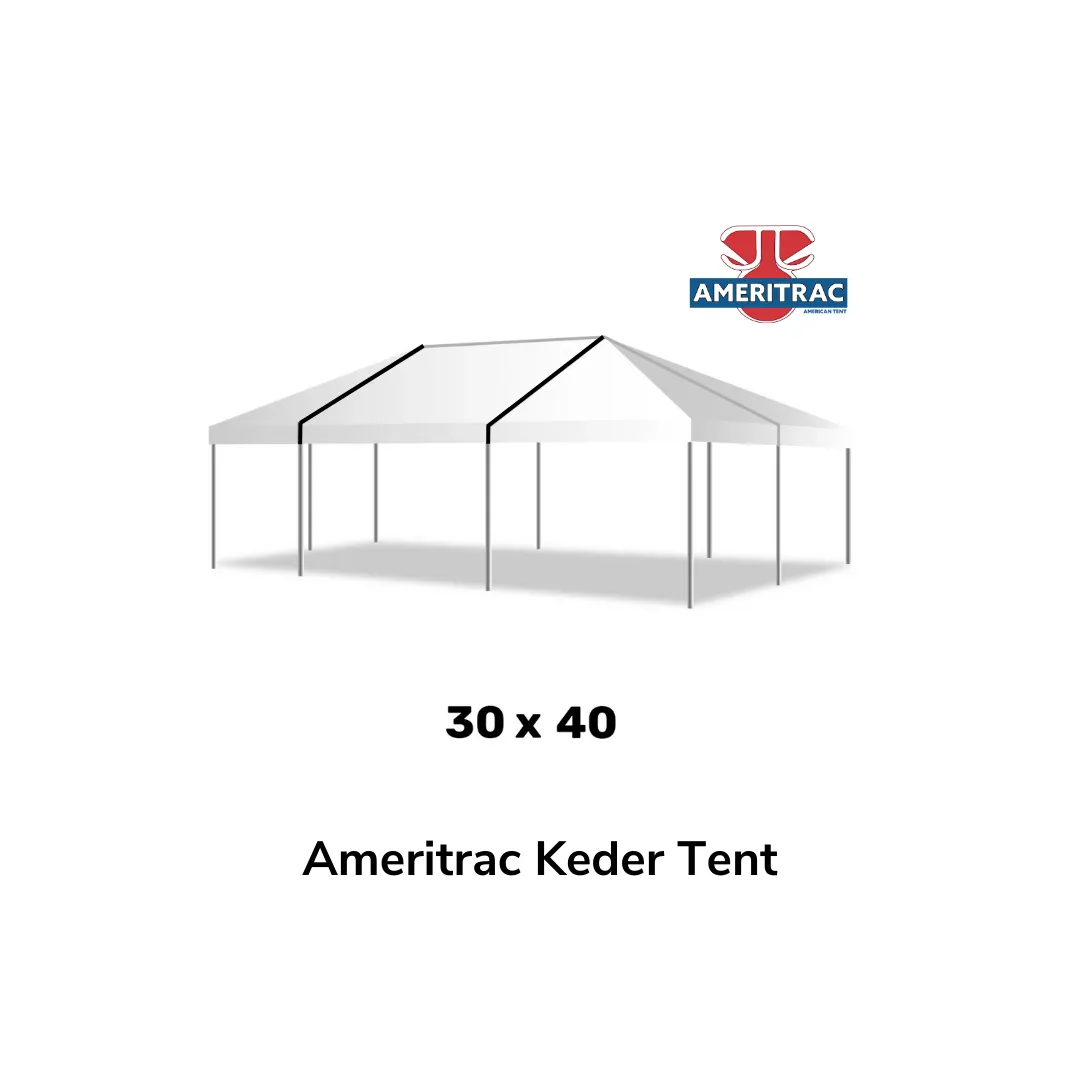 30x40 Ameritrac Series Keder Tent