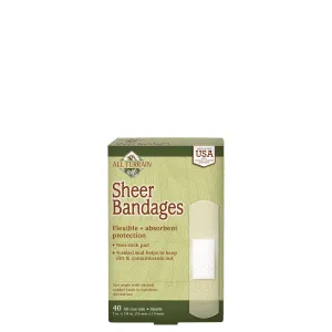 All Terrain Sheer Bandages 0.75x3 inch 40 Bandages