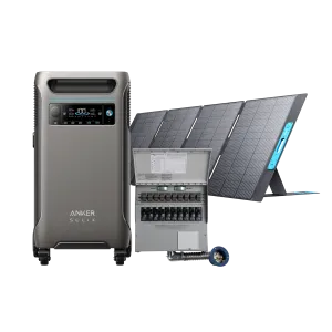 Anker SOLIX F3800   Home Backup Kit   400W Solar Panel