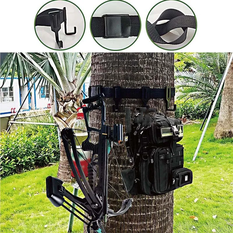 Dbeck® Eco-Friendly Camping Tree Hook with Adjustable Strap