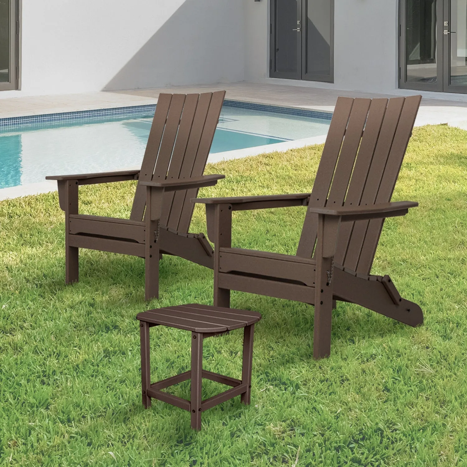 Durapatio Foldable patio furniture 2 set