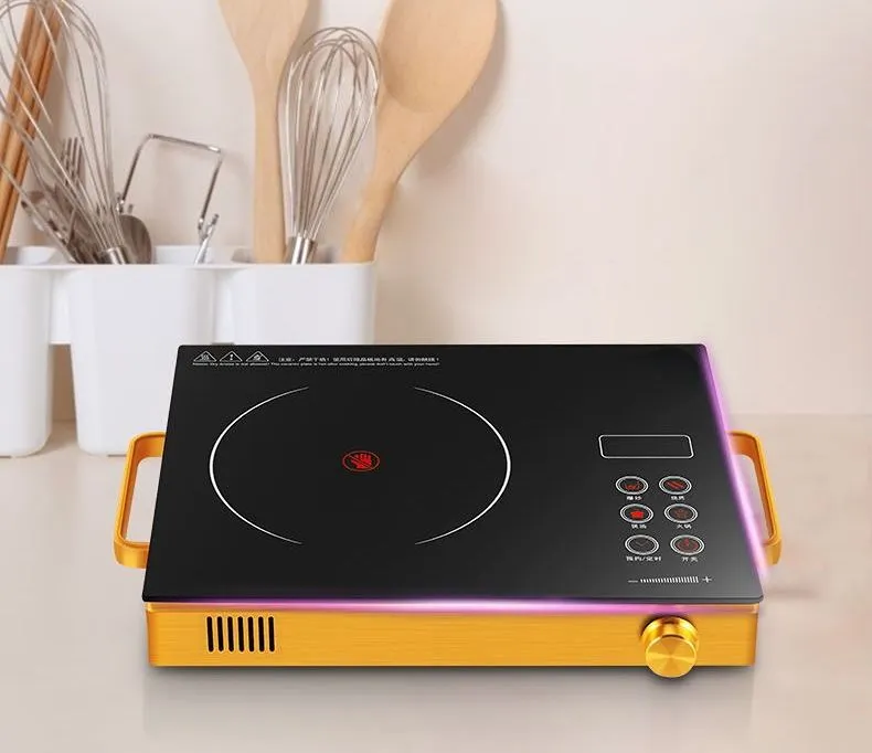 Electric Stove Induction Plate For Fast Cooking | Ceramic Hot Cooker For Kitchen | Touch system | Hot Electric Stove Plate