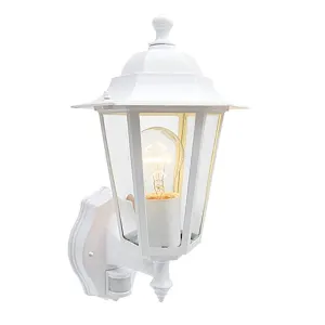 Gothenburg White 6 Sided Lantern