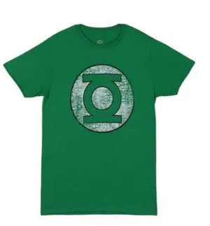 GREEN LANTERN Symbol Distressed T-Shirt