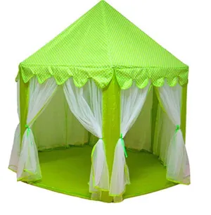 Green Play HoUSe Game Tent Toys Ball Pit Pool Portable Foldable Princess Folding Tent Castle Gifts Tents Toy For Kids Children Girl Fa1673