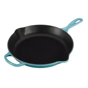 Le Creuset 11.75" Iron Handle Skillet - Caribbean