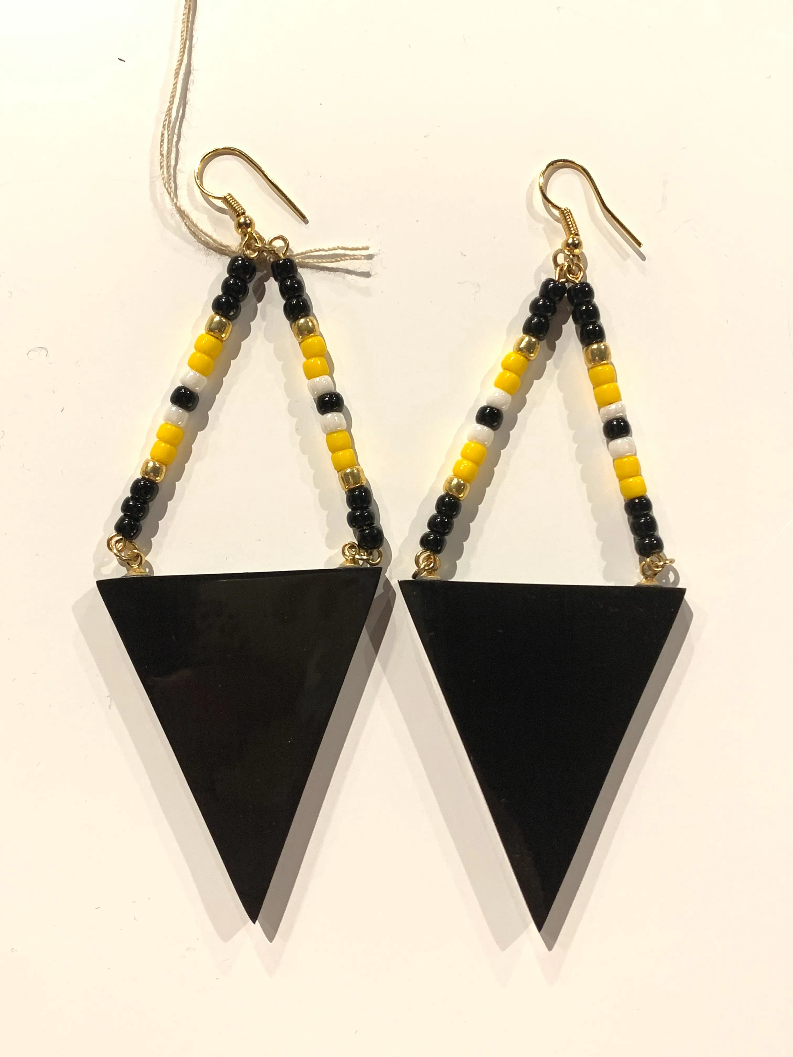 Lisa Apangalook - Bumble Bee Baleen Earrings