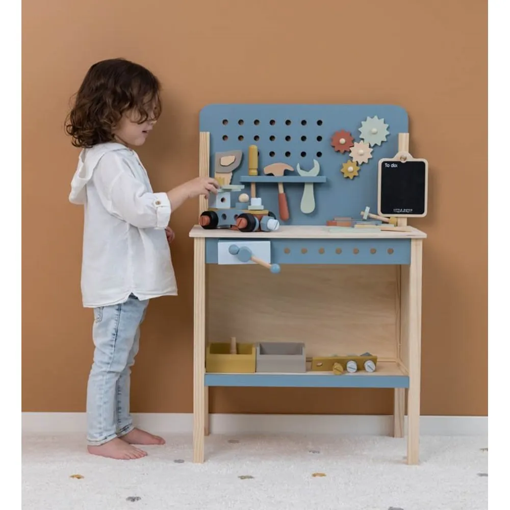 Little Dutch, Wooden Toy Work Bench