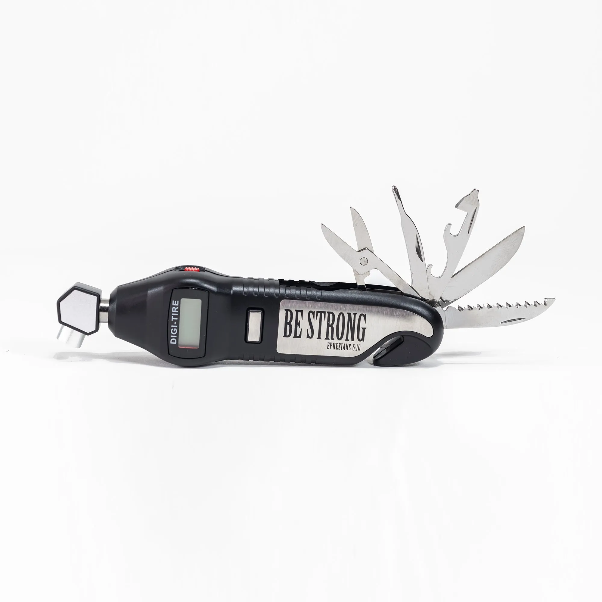 Man of God® Digital Tire Gauge 8-in-1 Multitool