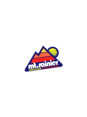 Mount Rainier Blues Sticker