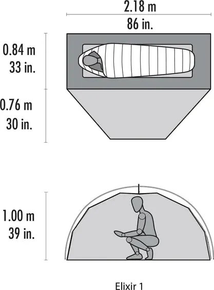 MSR - Elixir Tent - 1 Person