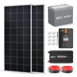 Rich Solar 400 Watt Complete Solar Kit