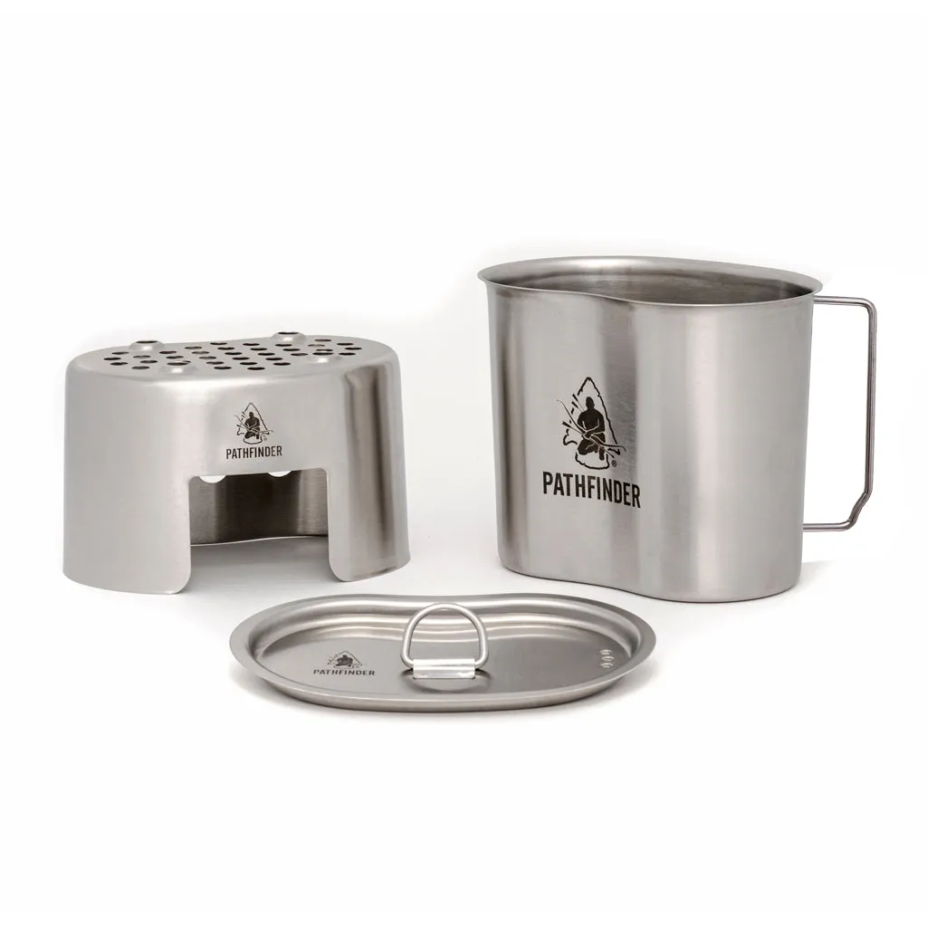 Stainless Steel Canteen Cooking Set