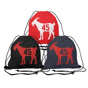 Trump 45 Greatest of All Time (G.O.A.T.) Drawstring Bag (3 Colors)